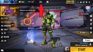 Click here to reach the Membership section within the battle royale title (Image via Garena)